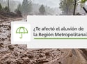 Aluvión en la Región Metropolitana